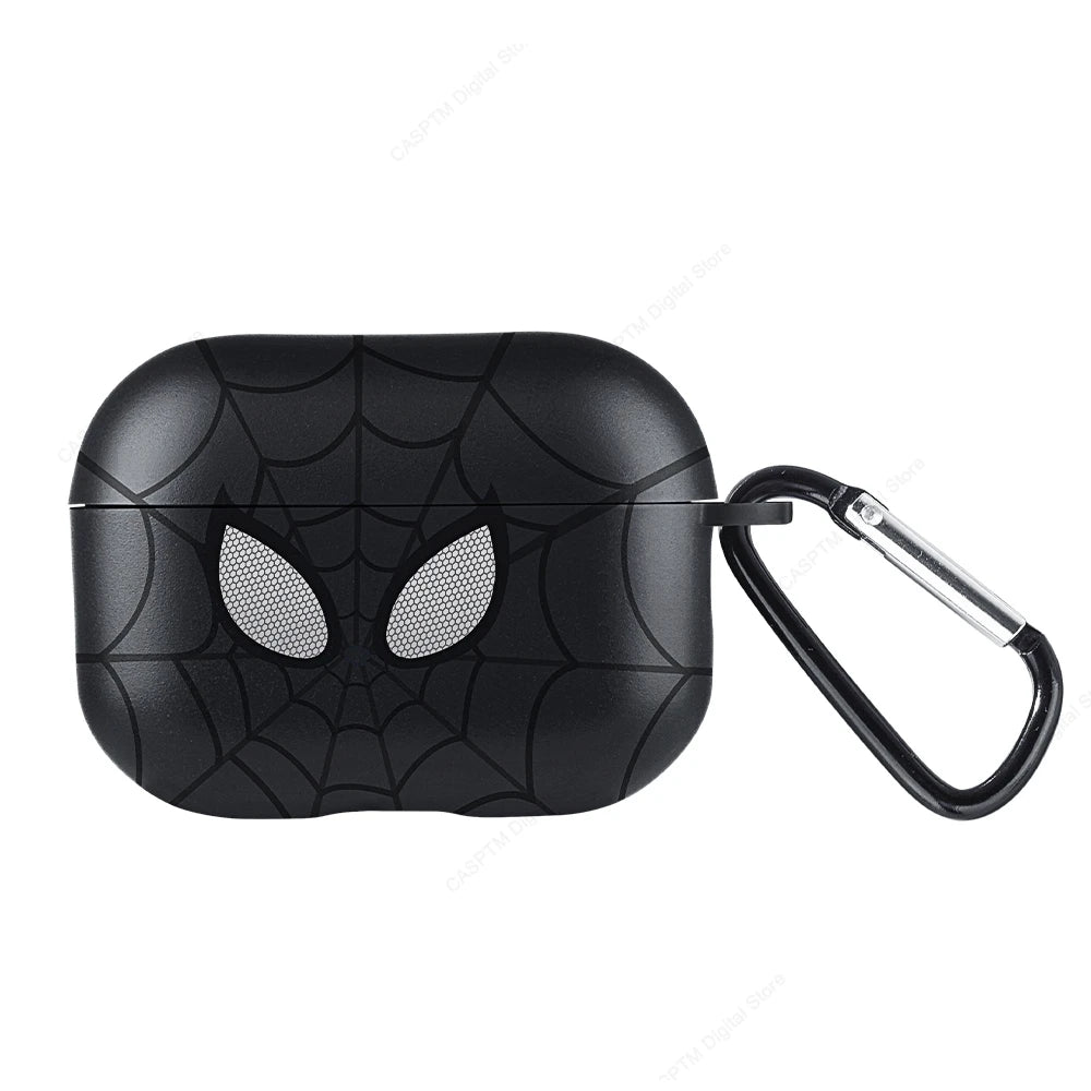 For Spider Man Design Pattern Case For AirPods Pro2 Pro 2 2nd USB C Cover For AirPods 3 3rd 2 1 Pro Generation Cases With Hook