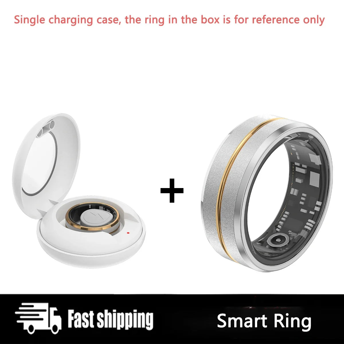 The 2024 New women men Smart Ring is a sports fitness tracker watch that's IP68 waterproof and can monitor blood oxygen levels. It's perfect for Android and iOS users. This smart ring is great for fitness enthusiasts and tech lovers alike!