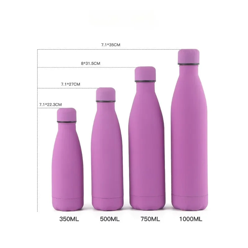 LMHBJY 1000ML Double Wall 304 Stainless Steel Thermal Flask Vacuum Thermos Outdoor Portable Sport Thermal Drink Water Bottle