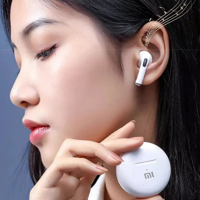 Original XIAOMI Air Pro 6 Earphone TWS 9D HIFI Headset Bluetooth Music Earbuds For IPhone Android Wireless Pods Headphones