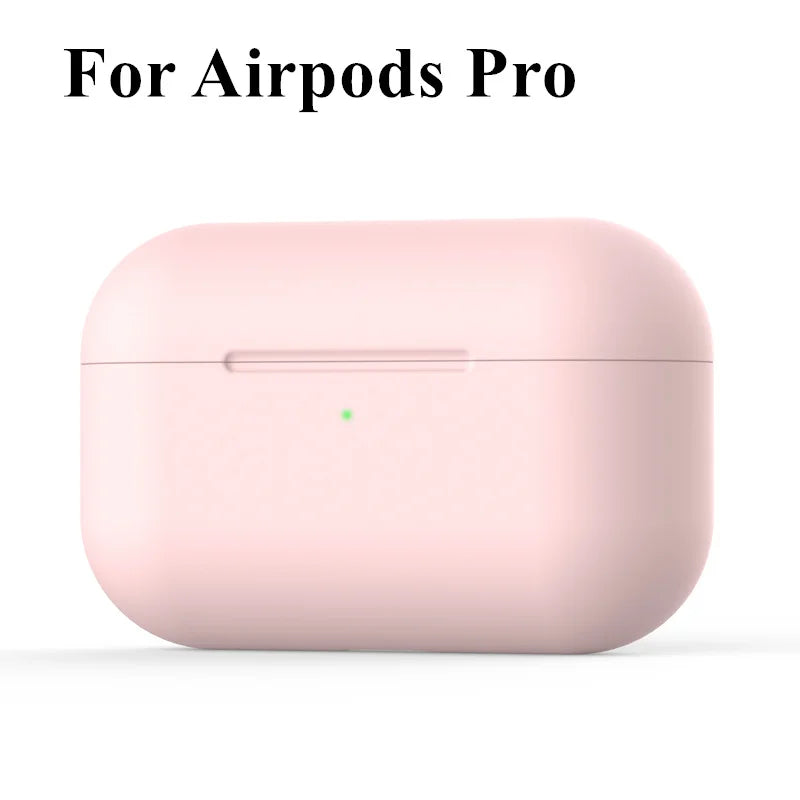 Silicone Cover Case For apple Airpods Pro Case Air Pods 3 Bluetooth Case Protective For Air Pod Pro 3 Earphone Accessories