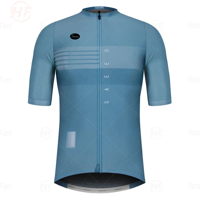 Summer High Quality 2022 New Team Men Cycling Jersey Clothing Black Short Sleeve Breathable Quick Dry Cycle Jersey Clothes Spain