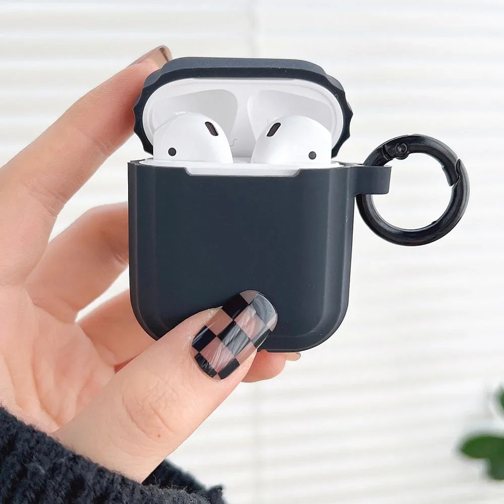 Simple Soft Liquid Silicone Case For AirPods 4 3 Wireless Bluetooth Earphone Protective Cover For Apple airpods Pro 2 1 Funda