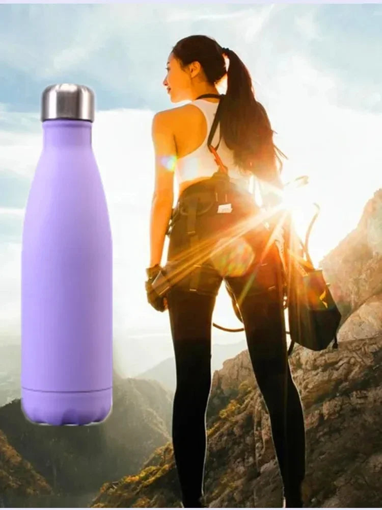 LMHBJY 1000ML Double Wall 304 Stainless Steel Thermal Flask Vacuum Thermos Outdoor Portable Sport Thermal Drink Water Bottle