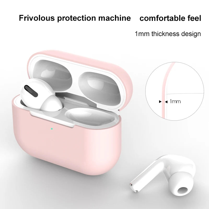 For apple airpods 3 case Soft Silicone Earphone Protective Shell Cover 2021 airpods3 air pods Generation Wireless Headphone Case