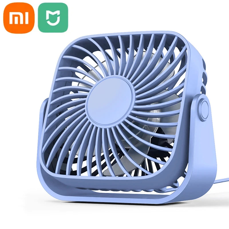 Xiaomi MIJIA 2024 Smart RC Portable Fan USB Desk Fan Table Quiet 360 Degrees Rotatable Head Standing Fans for Room Camping Home