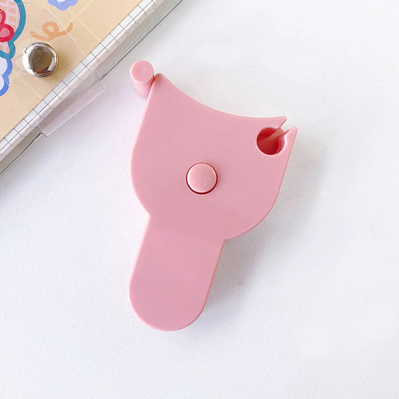 Self-tightening Body Measuring Tape Ruler 150cm/60 Inch Sewing Tailor Dressmaking Measure Ruler Meter Film for Waist Chest Legs