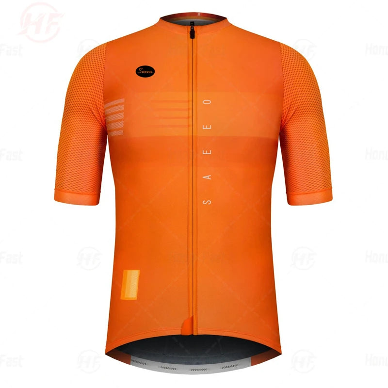 Summer High Quality 2022 New Team Men Cycling Jersey Clothing Black Short Sleeve Breathable Quick Dry Cycle Jersey Clothes Spain