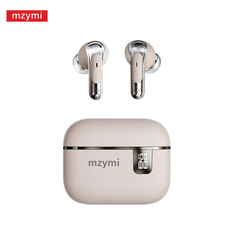 mzymi Y107 TWS Headset ENC Noise Cancelling Bluetooth5.3 Wireless Earphone LED Digital Display HiFi Stereo Headphone For XIAOMI