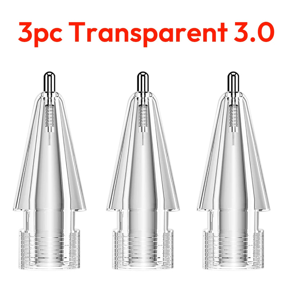 Replacement Tips for Apple Pencil 1st/2nd Gen iPencil Nibs No Wear Out Upgraded for iPad Pro Pencil 2/1 Gen 애플펜슬 펜촉