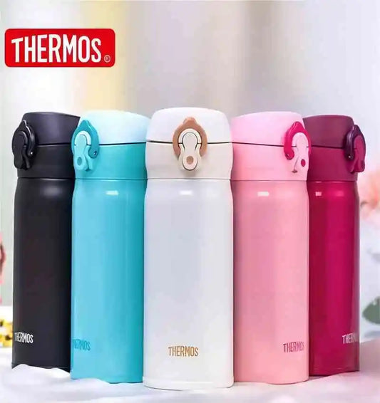 THERMOS Stainless Steel Double-layer Vacuum Cup Leak Prevention Insulated Flasks 350ml/500ml Thermo Water Bottle Thermal Tumbler