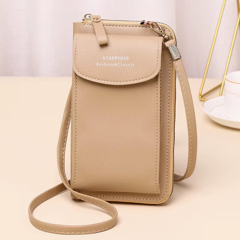 Girls Pu Leather Small Shoulder Bag Casual Handbag Crossbody Phone Wallet Bags for Women Phone Pocket Girl Purse Messenger Bags