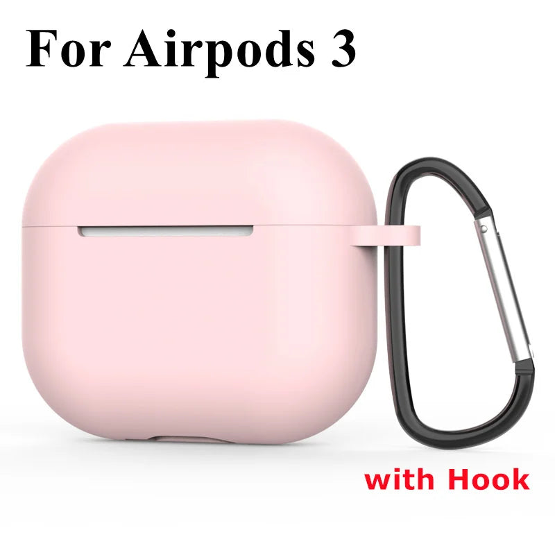 Silicone Cover Case For apple Airpods Pro Case Air Pods 3 Bluetooth Case Protective For Air Pod Pro 3 Earphone Accessories