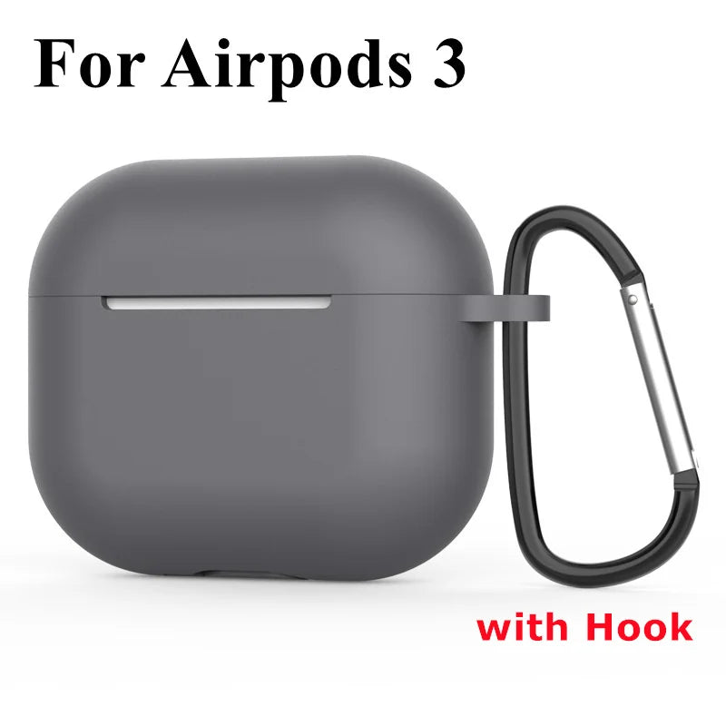 Silicone Cover Case For apple Airpods Pro Case Air Pods 3 Bluetooth Case Protective For Air Pod Pro 3 Earphone Accessories