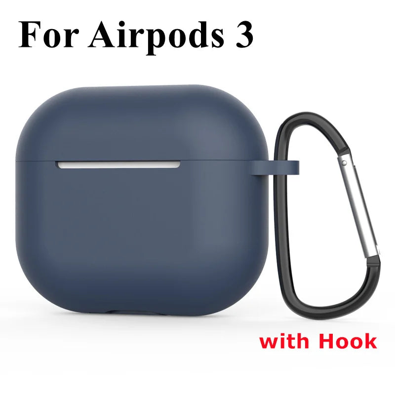 Silicone Cover Case For apple Airpods Pro Case Air Pods 3 Bluetooth Case Protective For Air Pod Pro 3 Earphone Accessories