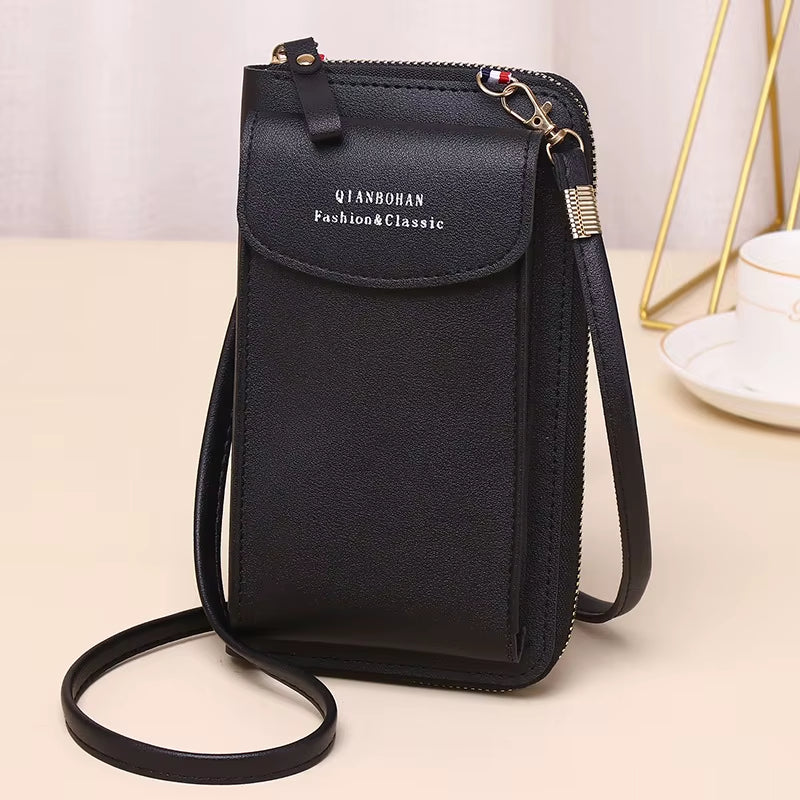 Girls Pu Leather Small Shoulder Bag Casual Handbag Crossbody Phone Wallet Bags for Women Phone Pocket Girl Purse Messenger Bags