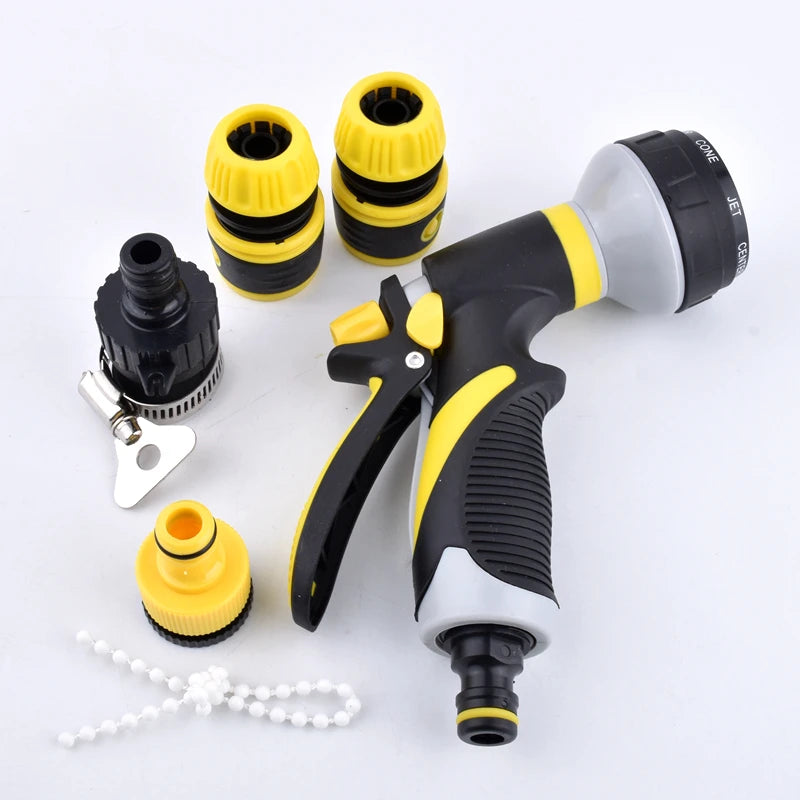 1/2" 3/4" Multifunctional Garden Water Guns Car Washing Set Vegetable Flower Watering Sprinkler Nozzle Spray Irrigation System