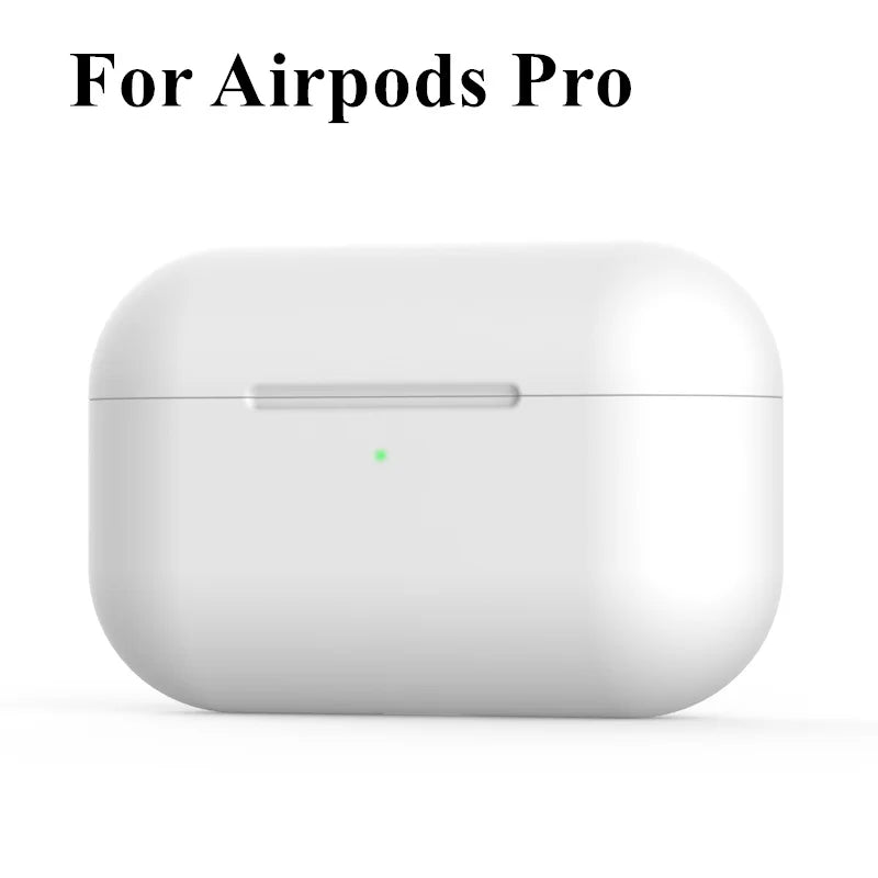 Silicone Cover Case For apple Airpods Pro Case Air Pods 3 Bluetooth Case Protective For Air Pod Pro 3 Earphone Accessories