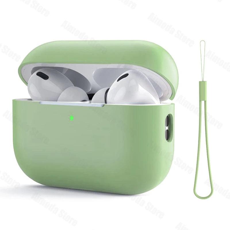 For AirPods Pro 2 Case Liquid Silicone Cover For AirPods 3 Pro 2 Case Soft Earphone Protetcive Funda for AirPod Pro 2 Pro2 Cover