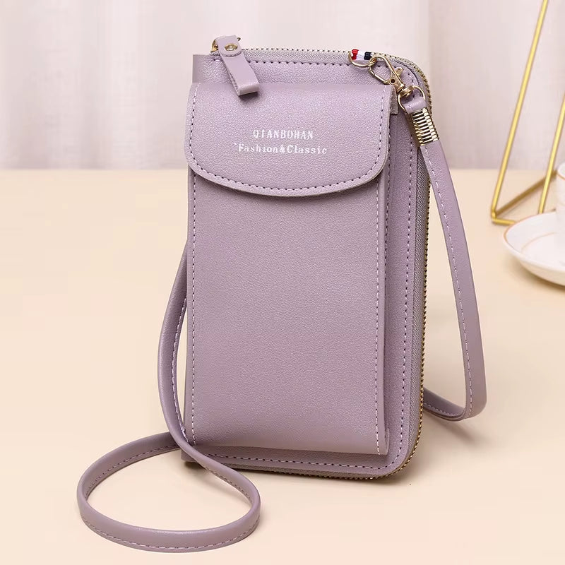 Girls Pu Leather Small Shoulder Bag Casual Handbag Crossbody Phone Wallet Bags for Women Phone Pocket Girl Purse Messenger Bags