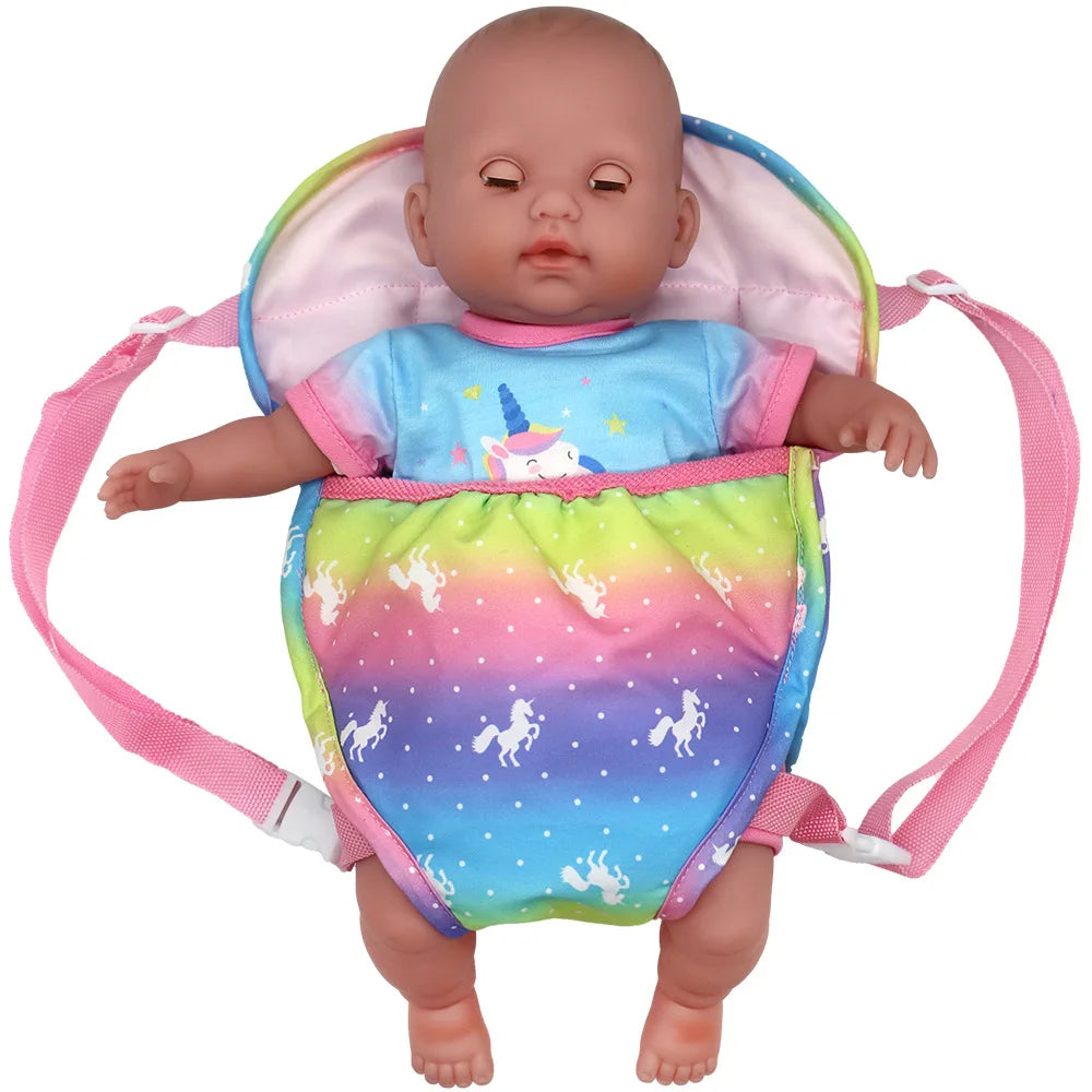 Dolls Out Going Carry Bag Backpack Strap 43cm 45cm Newborn Doll Clothes Accessories,Children's Bag,Christmas Birthday Gift