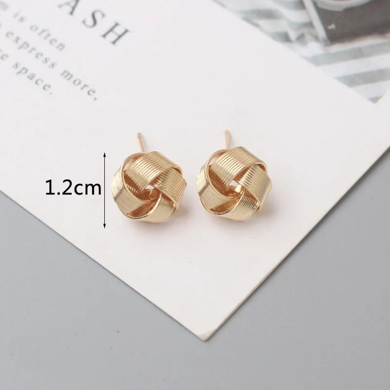 "Chic Tiny Metal Stud Earrings: Elevate Your Style!