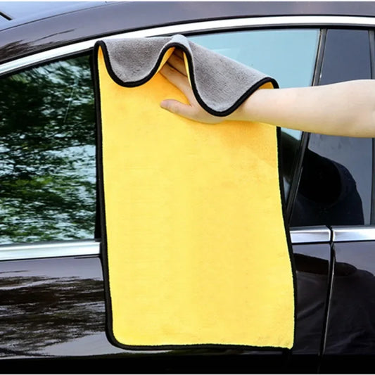 Wholesale Double Sides Car Microfiber Cloths Super Absorbent Washing Drying Cleaning Towels Auto Detailing Towel Rags Clean Tool