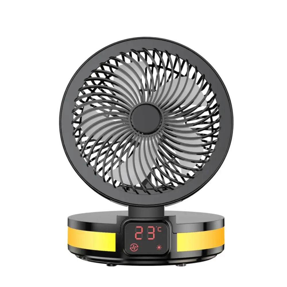 Silent Fan Desk Cooler Laptop Desktop Office Summer Cooling Fan USB Mini Fans Socket 4-speed Adjustable With Bedside Lamp