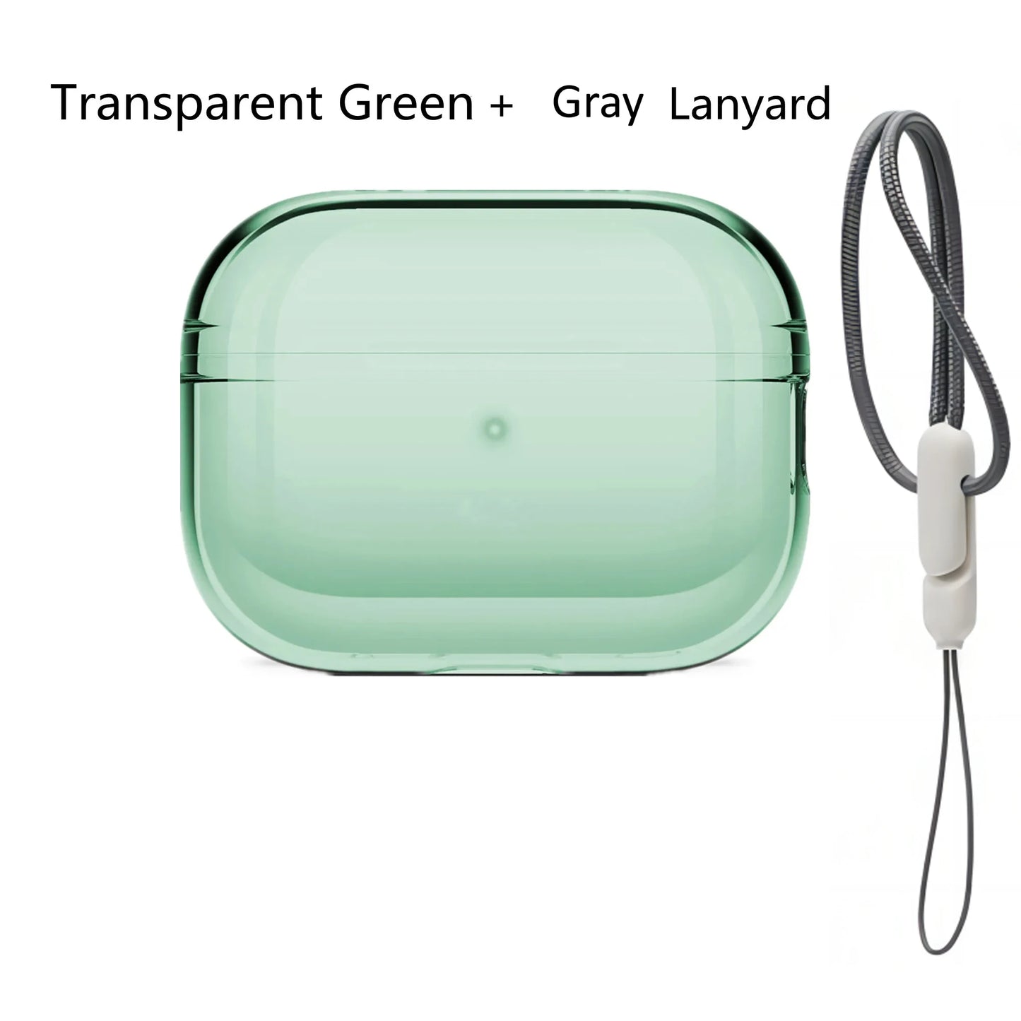 Transparent Protective Case Cover For Airpods Pro 2 TPU Soft Skin Shockproof Case Cover Designed for Airpods Pro2 Earbuds