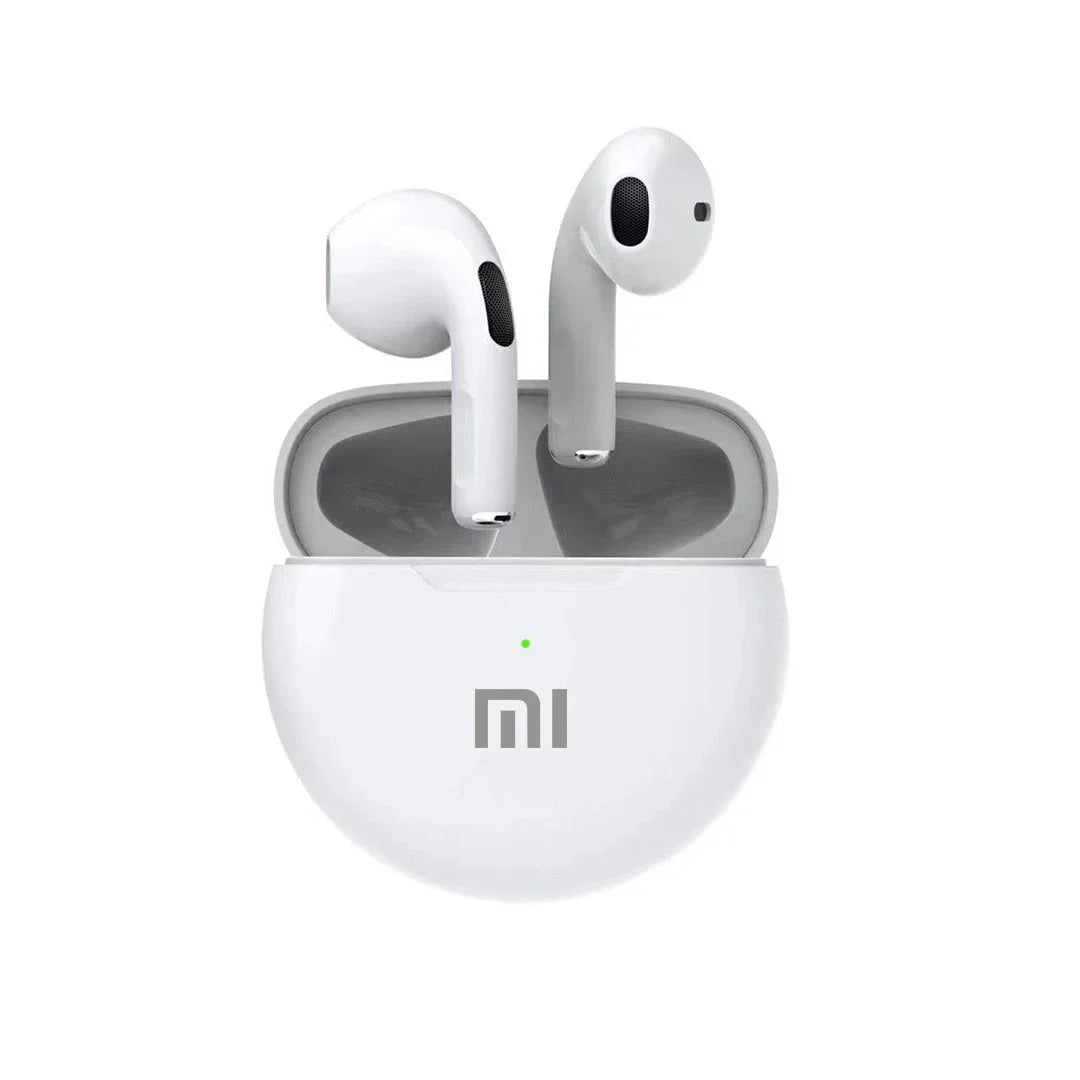 Original XIAOMI Air Pro 6 Earphone TWS 9D HIFI Headset Bluetooth Music Earbuds For IPhone Android Wireless Pods Headphones