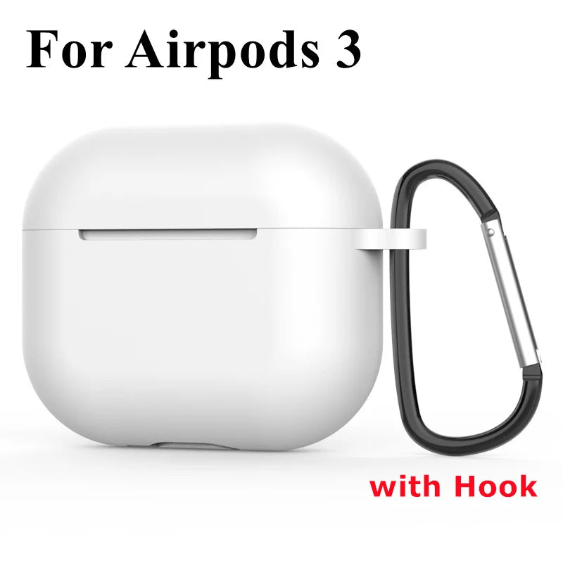 Silicone Cover Case For apple Airpods Pro Case Air Pods 3 Bluetooth Case Protective For Air Pod Pro 3 Earphone Accessories