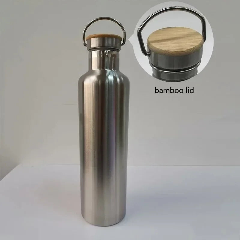 Double Wall Stainles Steel Water Bottle Thermos Bottle Keep Hot and Cold Insulated Vacuum Flask for Sport