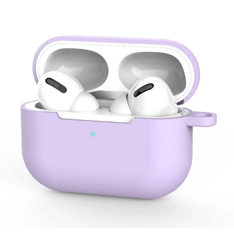 Liquid Soft Silicone Case For Airpods Pro Case Wireless Bluetooth Case for airpod pro Case Cover Air Pods pro Fundas Capa Coque