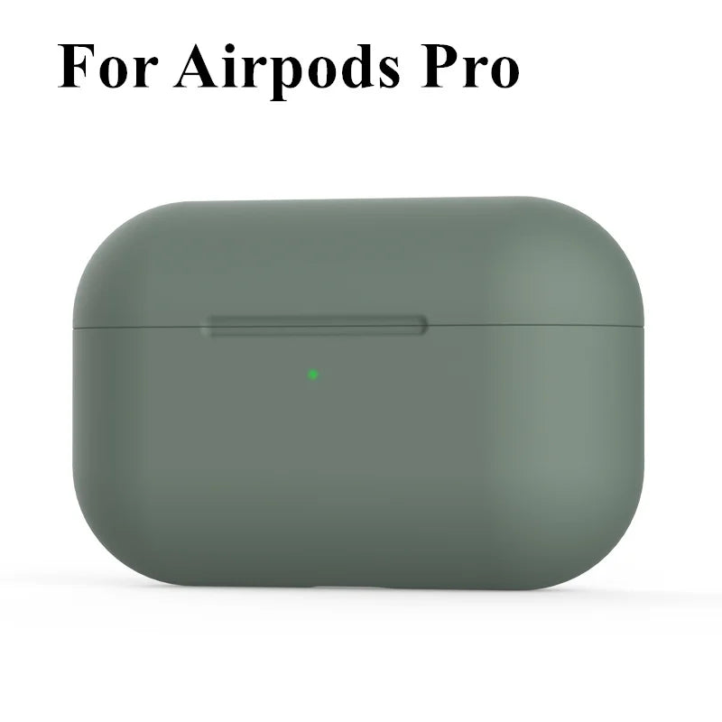 Silicone Cover Case For apple Airpods Pro Case Air Pods 3 Bluetooth Case Protective For Air Pod Pro 3 Earphone Accessories