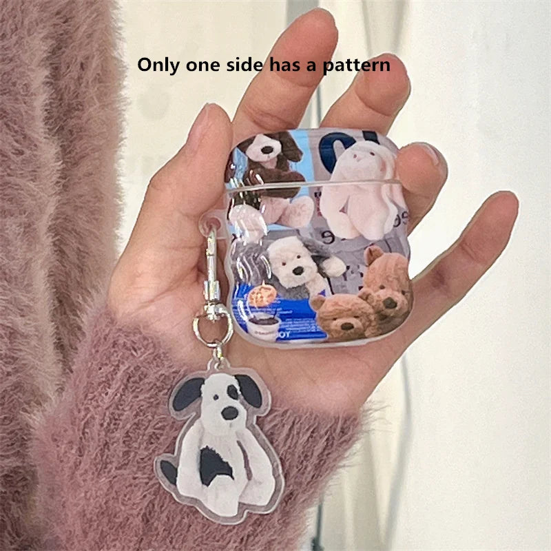 Ins 3D Cute Cartoon Cat Wase Case For Apple Airpods Pro 2nd Bluetooth Headphone Cover For AirPods 1 2 3 Protective Case Keychain