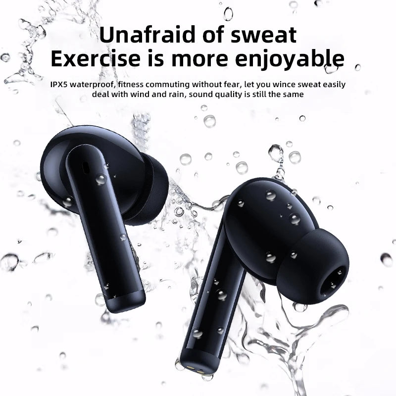 Original Lenovo Thinkplus Bluetooth Earphones Wireless Headset  In-ear Headphones With Microphone HiFi Stereo Touch Control