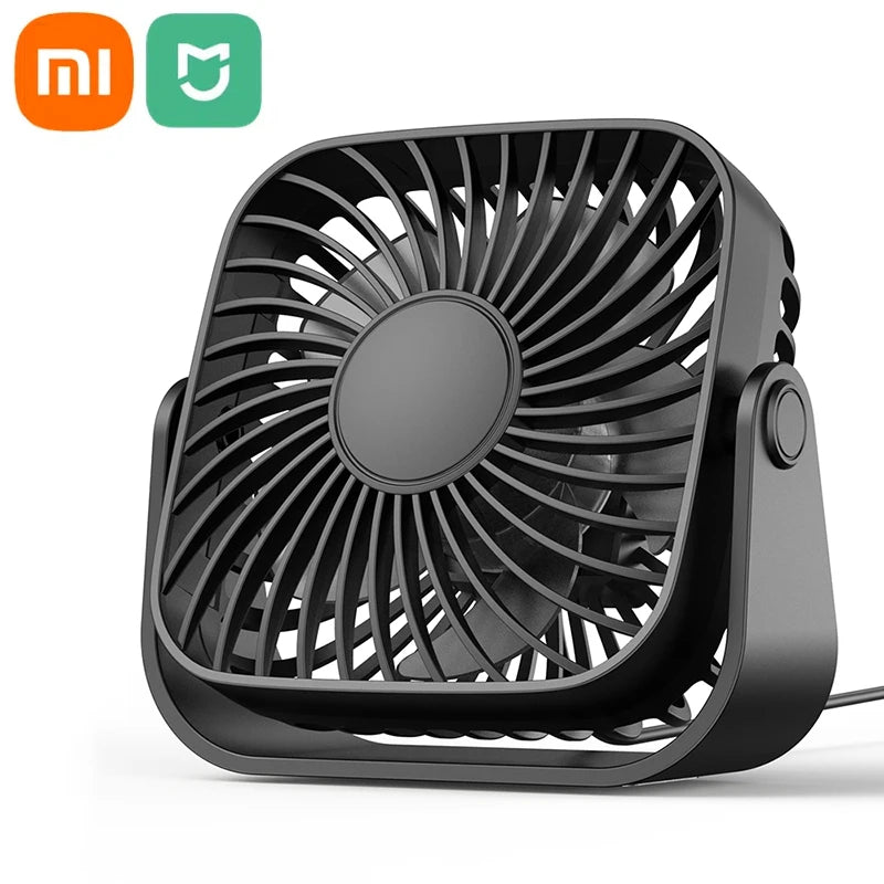 Xiaomi MIJIA 2024 Smart RC Portable Fan USB Desk Fan Table Quiet 360 Degrees Rotatable Head Standing Fans for Room Camping Home