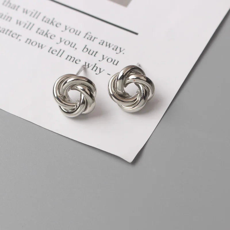 "Chic Tiny Metal Stud Earrings: Elevate Your Style!