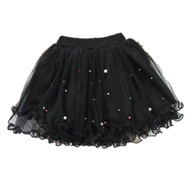 Baby Girls Tutu Fluffy Skirt Toddler Princess Ballet Dance Tulle Mesh Skirt Kids Cake Skirt Cute Girls Clothes Pettiskirt Skirt