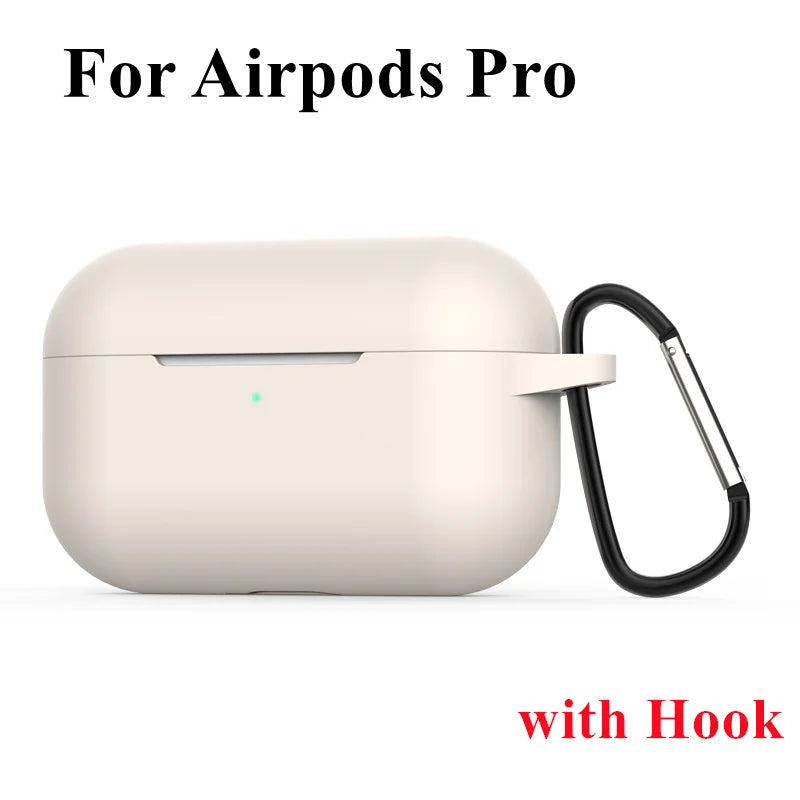 Silicone Cover Case For apple Airpods Pro Case Air Pods 3 Bluetooth Case Protective For Air Pod Pro 3 Earphone Accessories