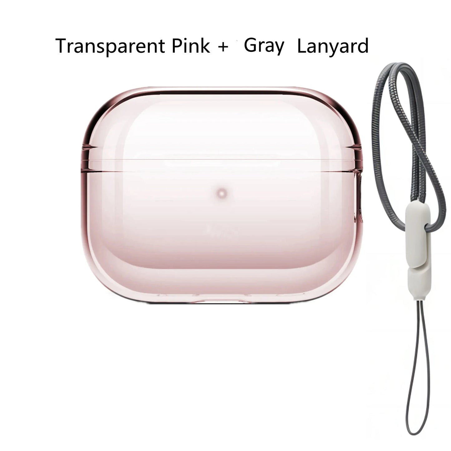 Transparent Protective Case Cover For Airpods Pro 2 TPU Soft Skin Shockproof Case Cover Designed for Airpods Pro2 Earbuds