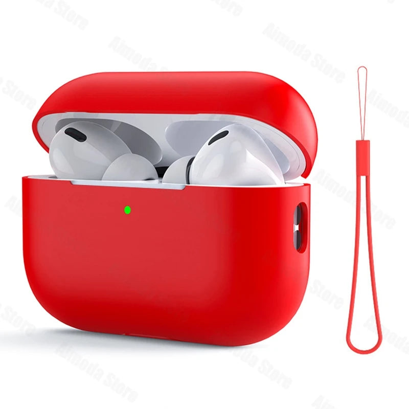 For AirPods Pro 2 Case Liquid Silicone Cover For AirPods 3 Pro 2 Case Soft Earphone Protetcive Funda for AirPod Pro 2 Pro2 Cover