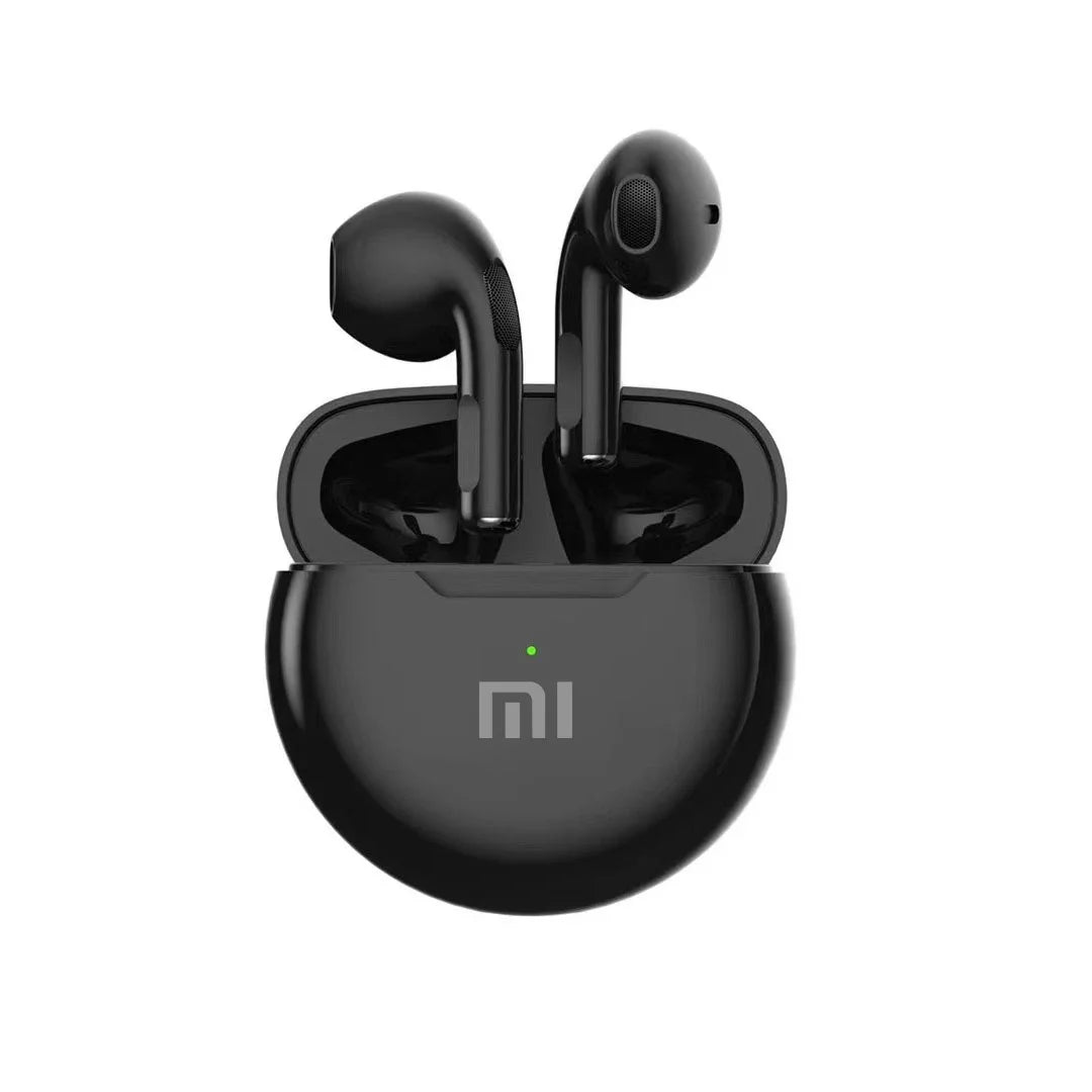 Original XIAOMI Air Pro 6 Earphone TWS 9D HIFI Headset Bluetooth Music Earbuds For IPhone Android Wireless Pods Headphones