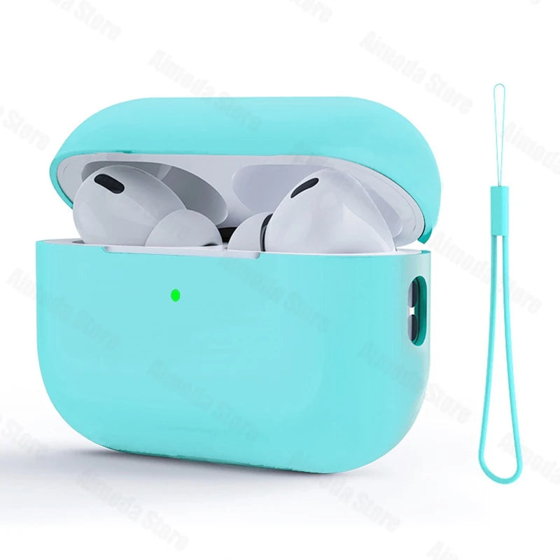 For AirPods Pro 2 Case Liquid Silicone Cover For AirPods 3 Pro 2 Case Soft Earphone Protetcive Funda for AirPod Pro 2 Pro2 Cover