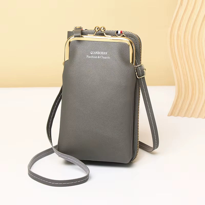 Girls Pu Leather Small Shoulder Bag Casual Handbag Crossbody Phone Wallet Bags for Women Phone Pocket Girl Purse Messenger Bags