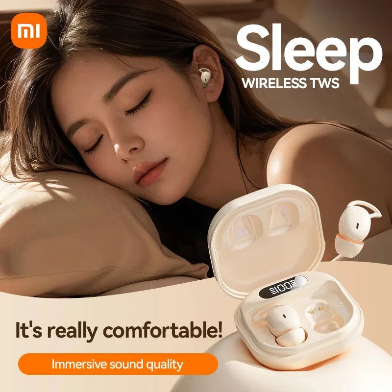 Xiaomi Wireless Sleep Invisible Earbuds Bluetooth5.4 Gaming Sport Headphones HiFi Stereo Sound Music Headphones TWS Earphones