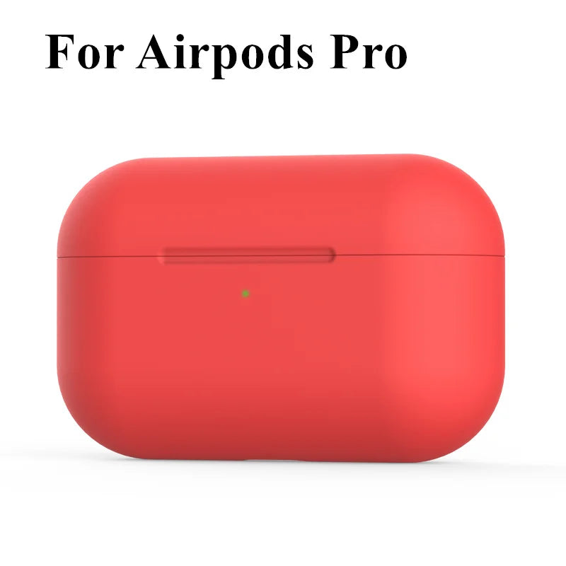 Silicone Cover Case For apple Airpods Pro Case Air Pods 3 Bluetooth Case Protective For Air Pod Pro 3 Earphone Accessories