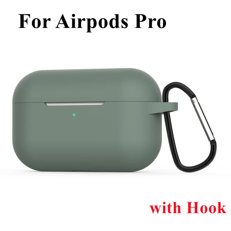 Silicone Cover Case For apple Airpods Pro Case Air Pods 3 Bluetooth Case Protective For Air Pod Pro 3 Earphone Accessories