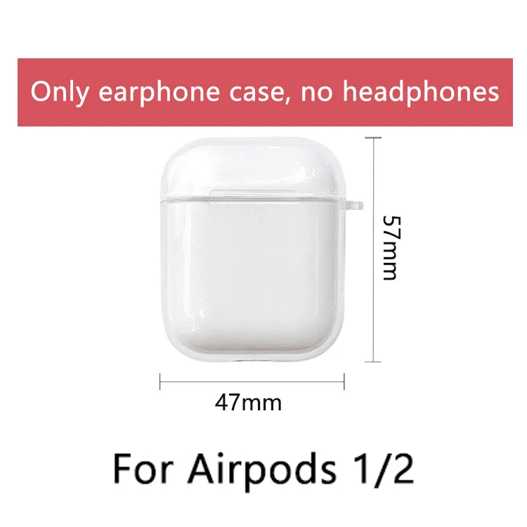 Transparent Earphone Case For Airpods 3 2023 Cases Soft Silicone Clear Headphone Cover For Airpods Pro 2 1 3 Charging Bags