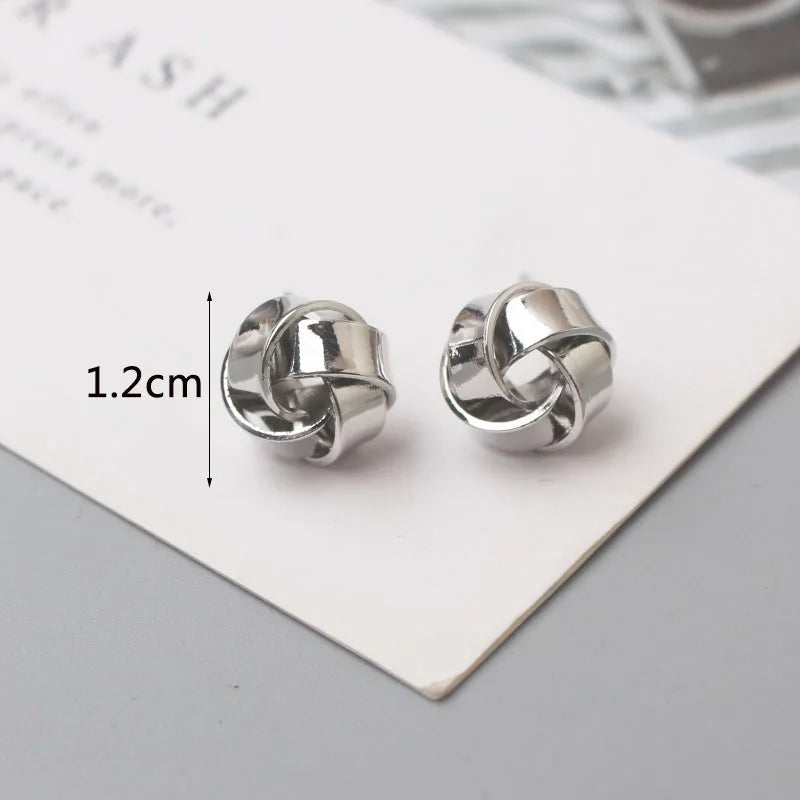 "Chic Tiny Metal Stud Earrings: Elevate Your Style!